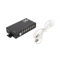 银翔 7口HUB  USB3.0分线器带电源 电脑USB扩展器